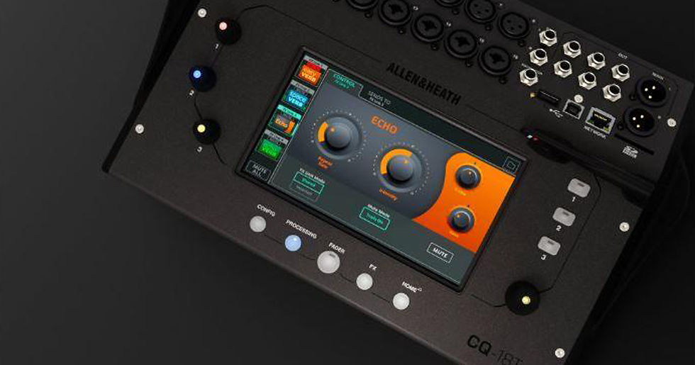 Allen & Heath CQ-18T Built-In Effects