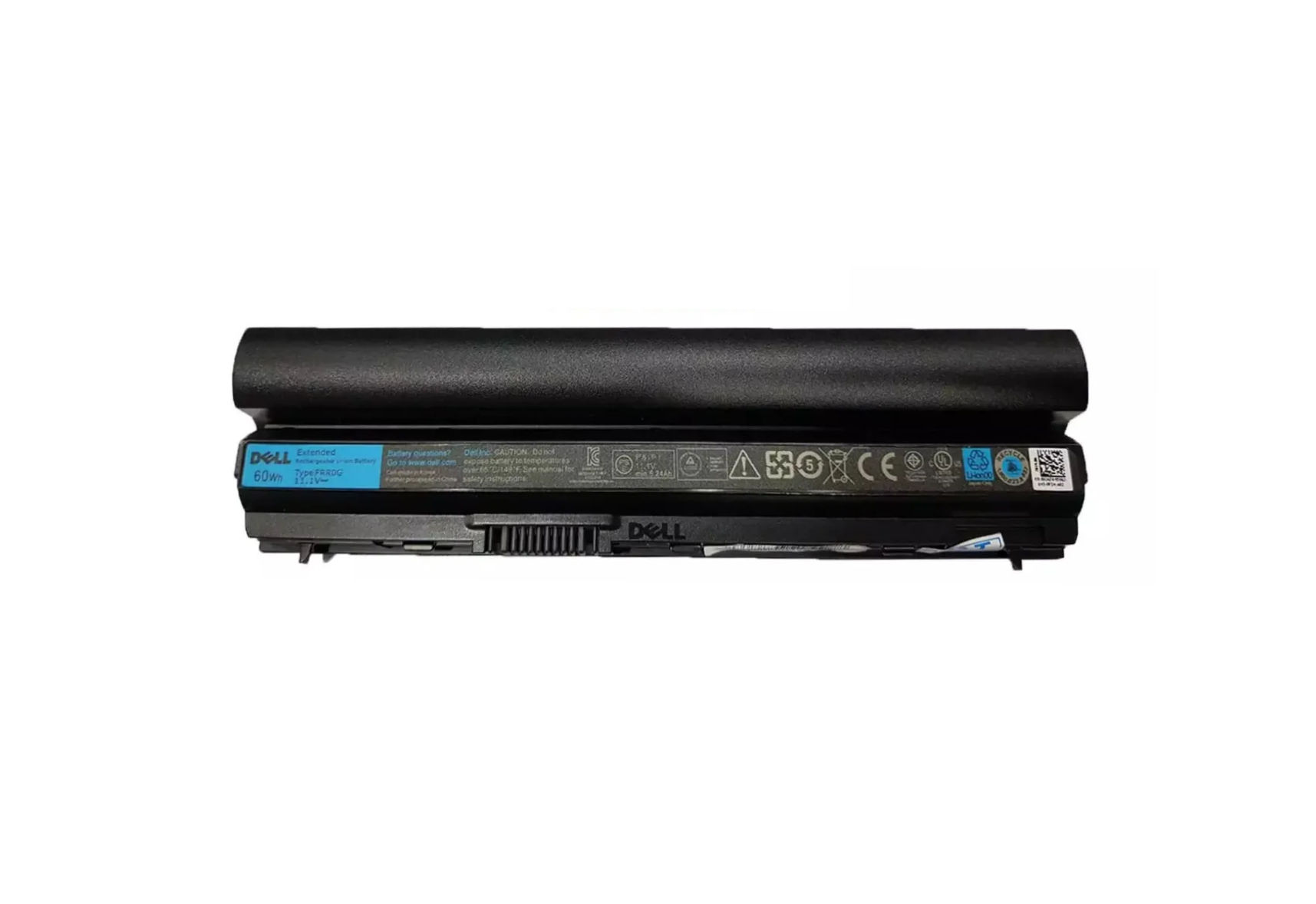 Dell FRR0G Laptop Battery 11.1V 60Wh 6 Cells Front View