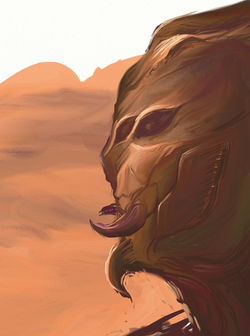 Insectoid Alien - dig. ptg.