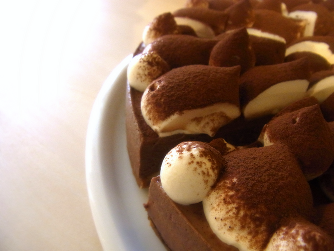 Choco mousse tart