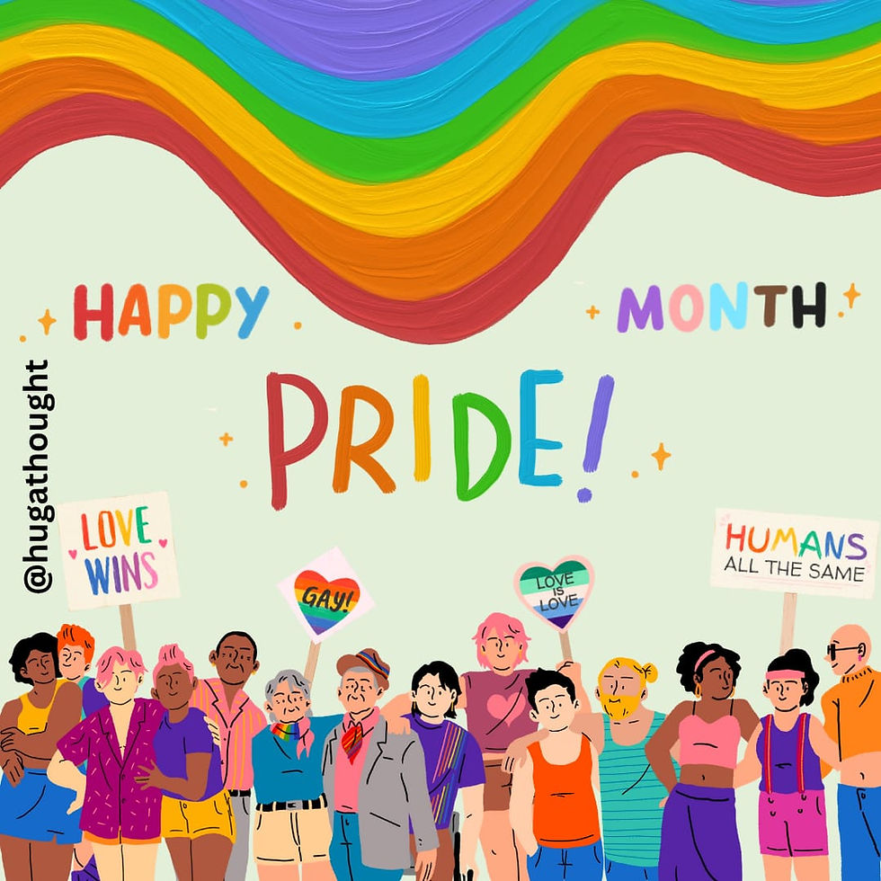 Pride Month: Celebrating Identity, Visibility, and Mental Health