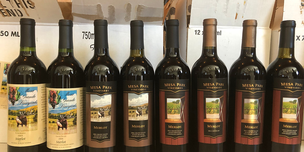 WINE CLUB ONLY - Vertical Tastings