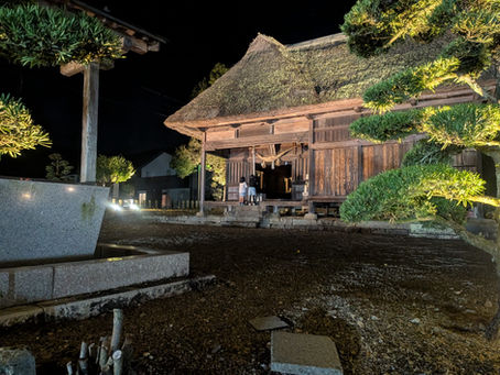 秋の夜を満喫 ~夜市開催~