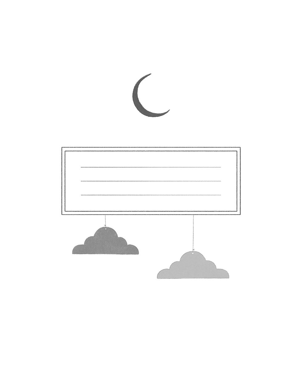 Thumbnail: Composition Book: Teacup in Wonderland | Cloudy Edition