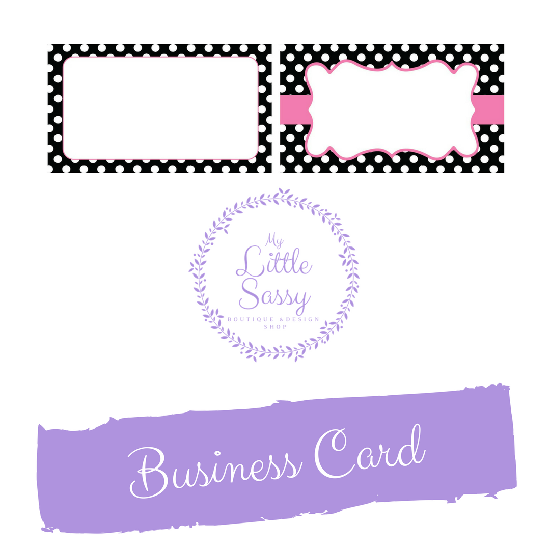 CUSTOM BUSINESS CARD (DIGITAL)
