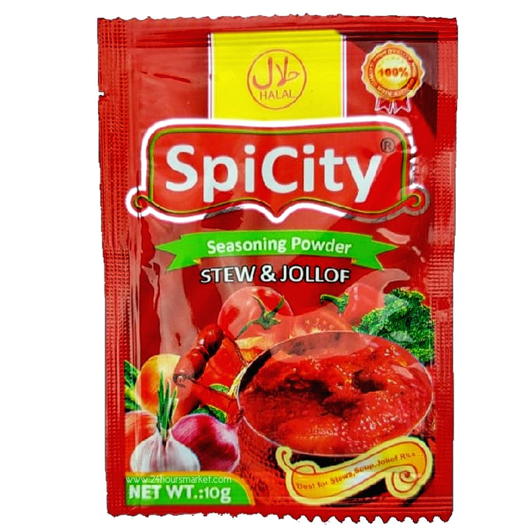 SpiCity Stew & Jollof Seasoning Powder 10g