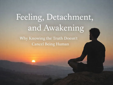 अनुभूति, विरक्ति और जागरण