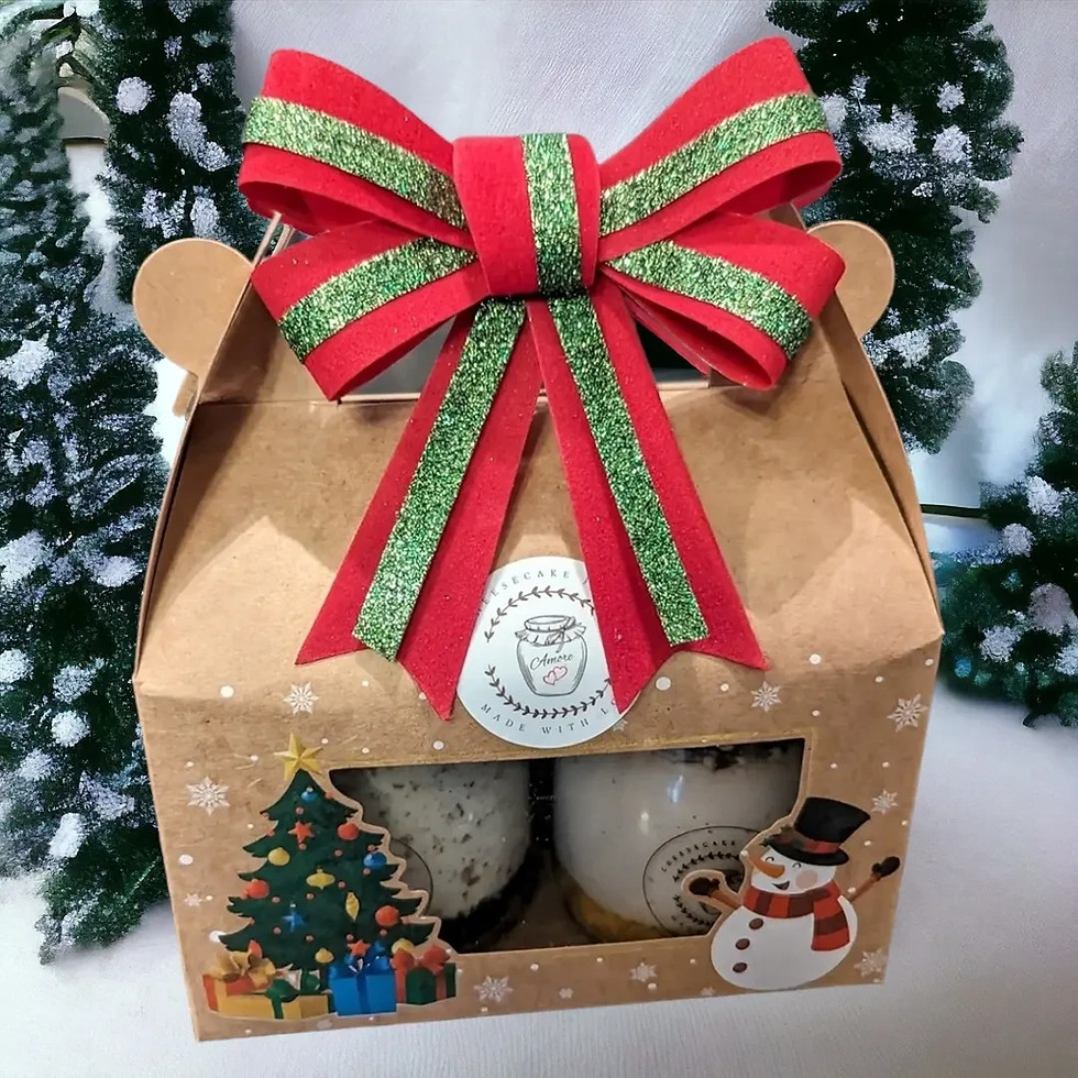 Thumbnail: Two Pack Holiday Box with or Without Bow