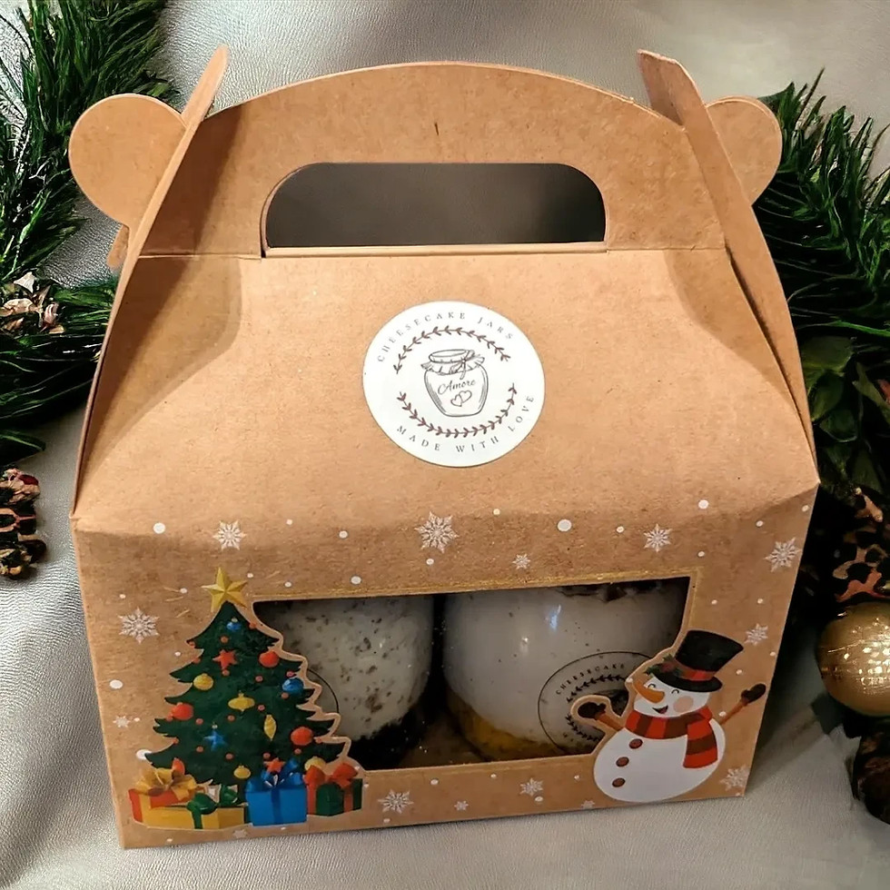 Thumbnail: Two Pack Holiday Box with or Without Bow