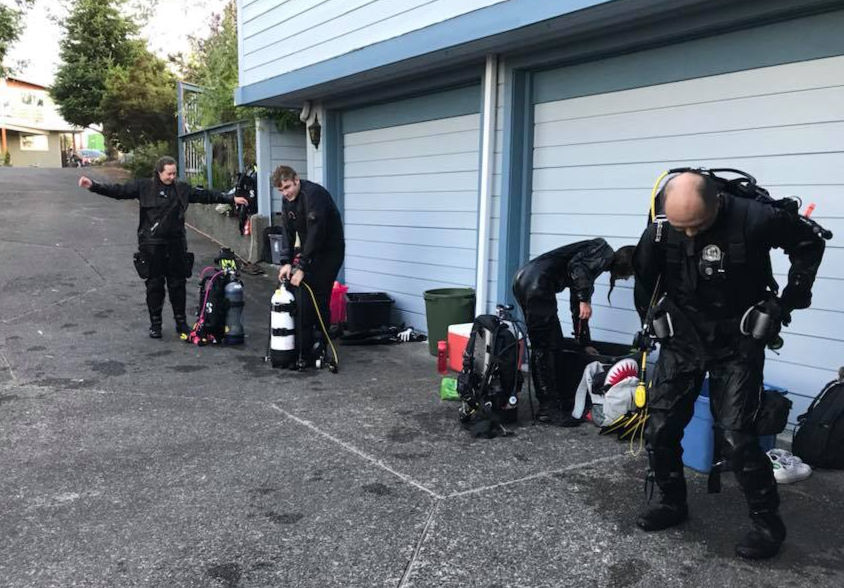 Returning from another Ten Mile dive!