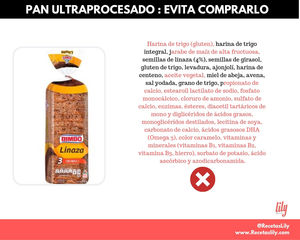 ingredientes del pan bimbo integral