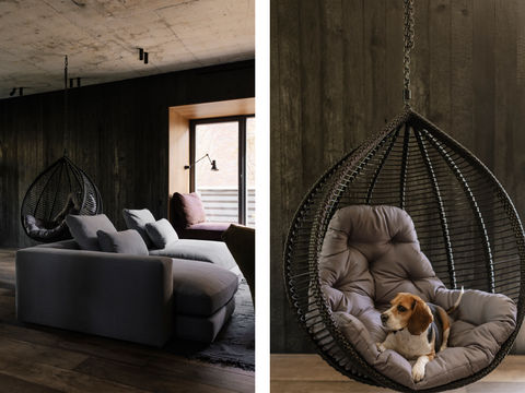 Den House: an interior created with love for nature and dogs