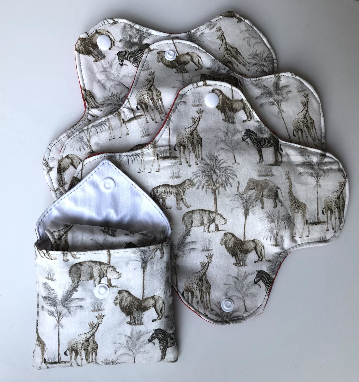 Serviettes hygiéniques lavables 