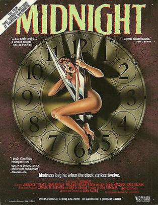 ORIGINAL ARTWORK FOR JOHN RUSSO'S MIDNIGHT -- 11X17 -- AUTOGRAPHED BY JOHN RUSSO