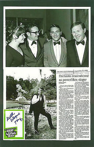 JOHN RUSSO'S TRIBUTE TO KEITH WAYNE MONTAGED BY JOHN RUSSO WHEN KEITH PASSED AWAY. -- 11X17 -- AUTOGRAPHED BY JOHN RUSSO.