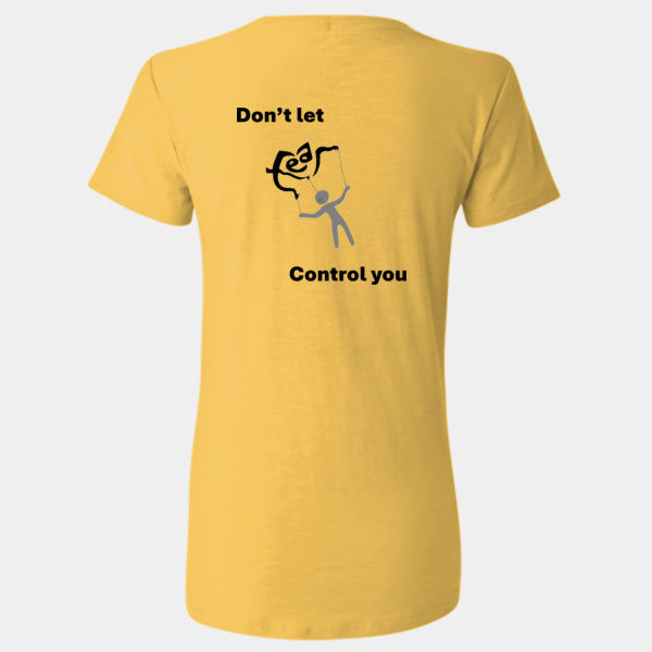 Thumbnail: Don't let fear control you T-shirt-LADIES