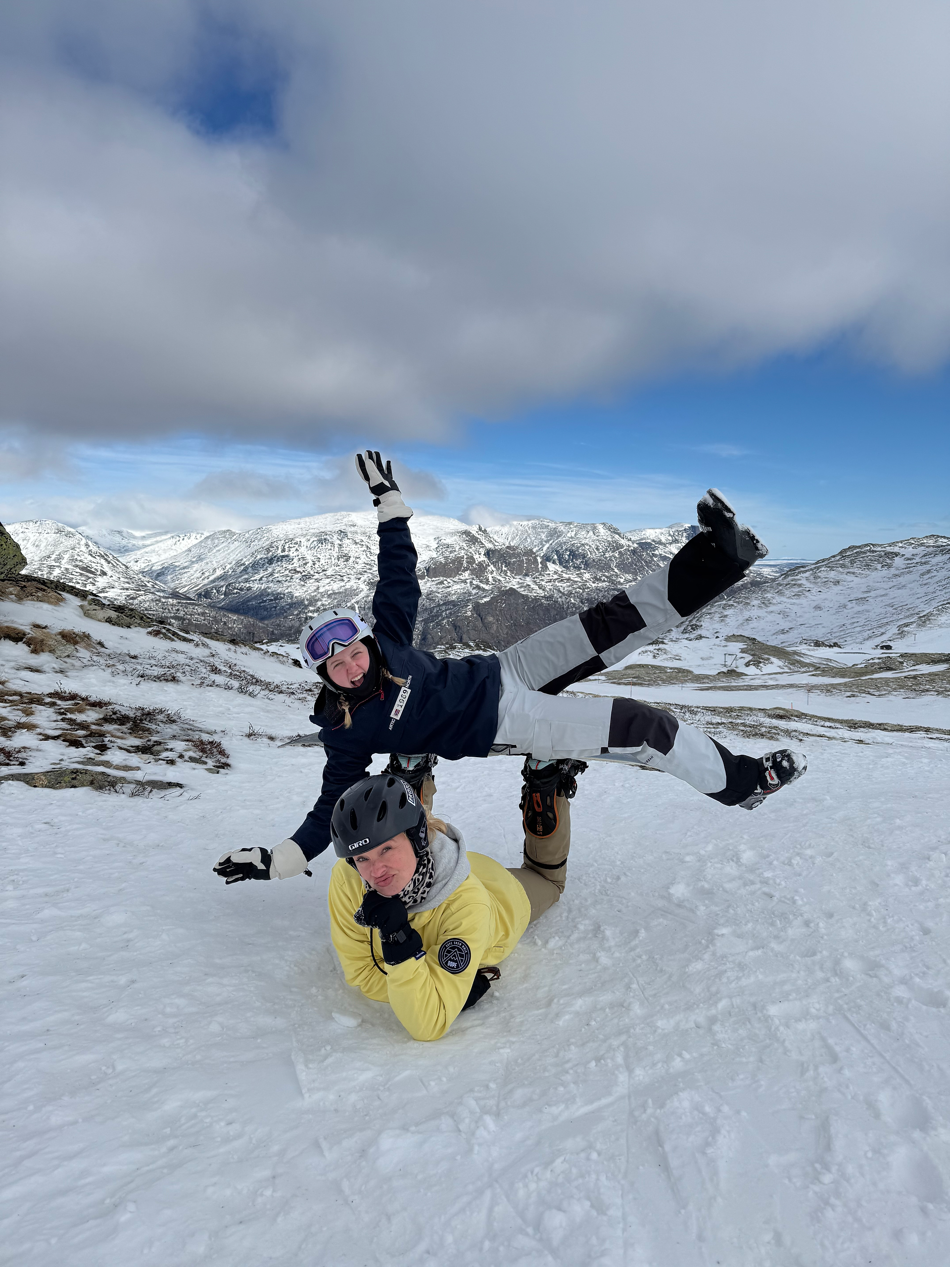På toppen av fjellet 