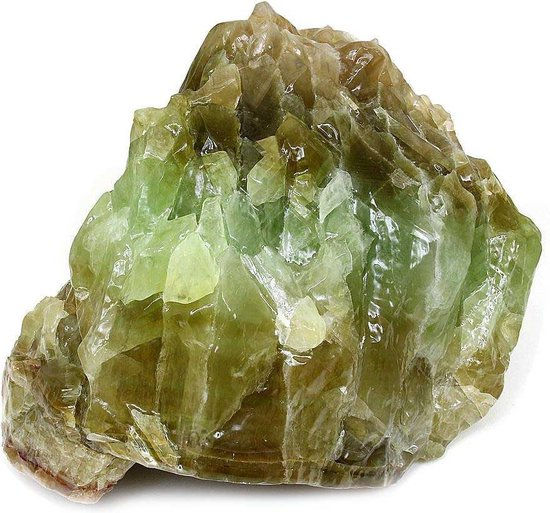 groen calciet ruwe edelstenen