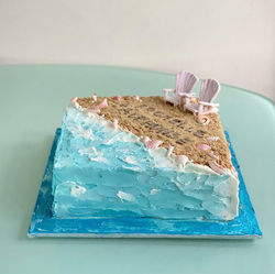 Beach cake