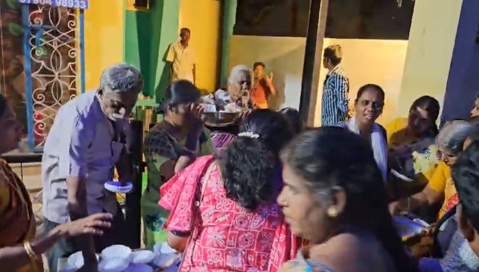 Festival Snack Distribution
