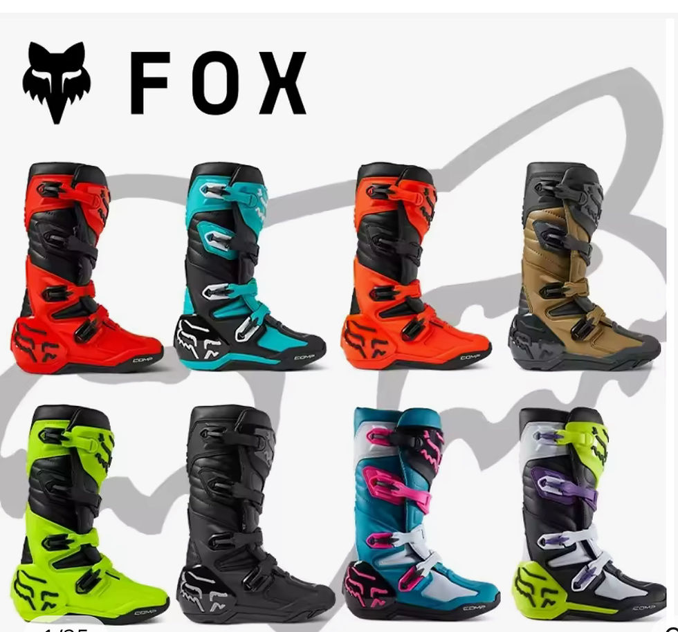 2025 Fox comp X motocross boots