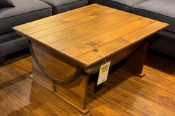 Half Barrel Lift-Top Coffee Table 165-