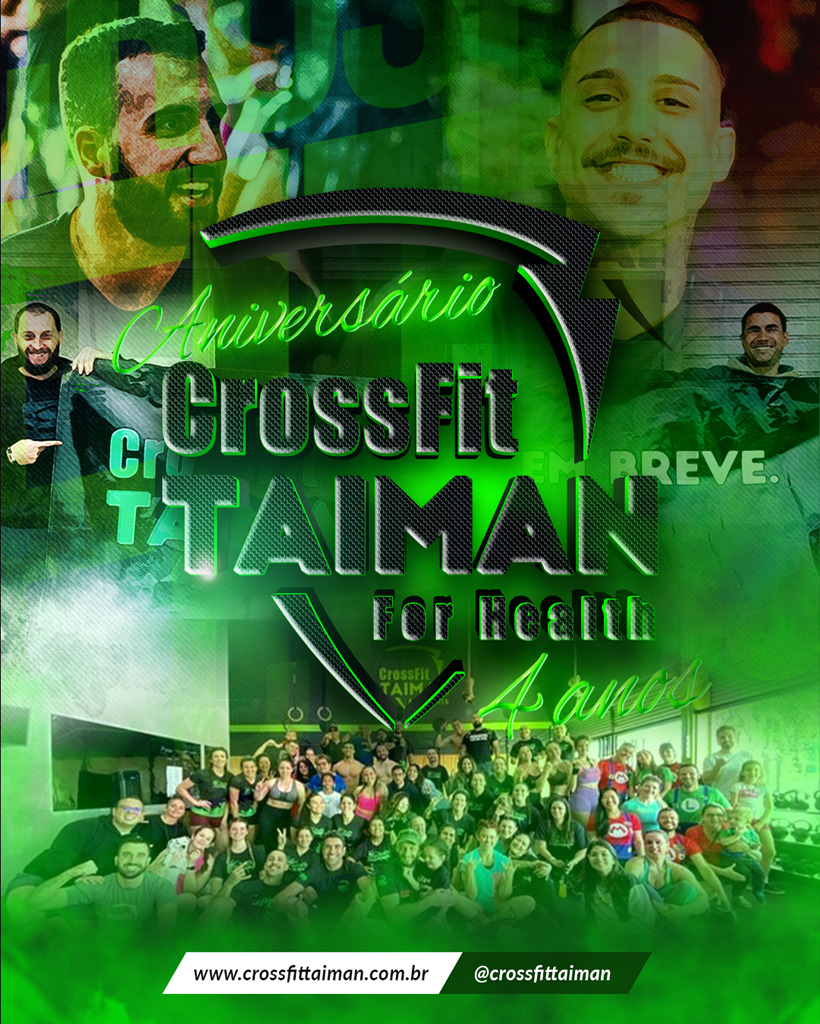 arte aniversário Taiman