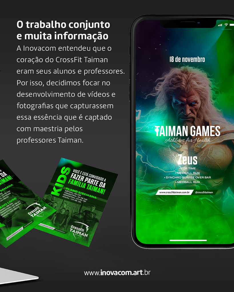 campanha de post Deuses Taiman