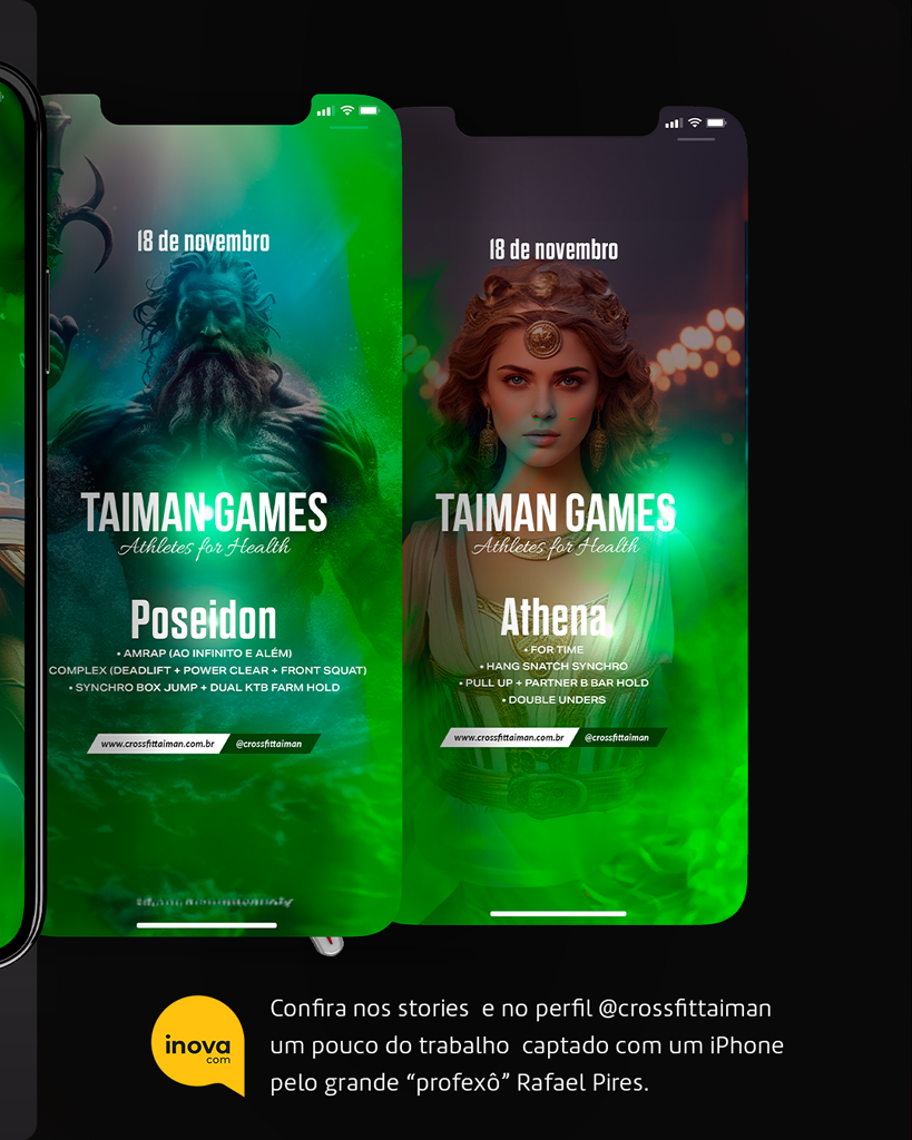 Deuses Taiman para divulgar Taiman Games