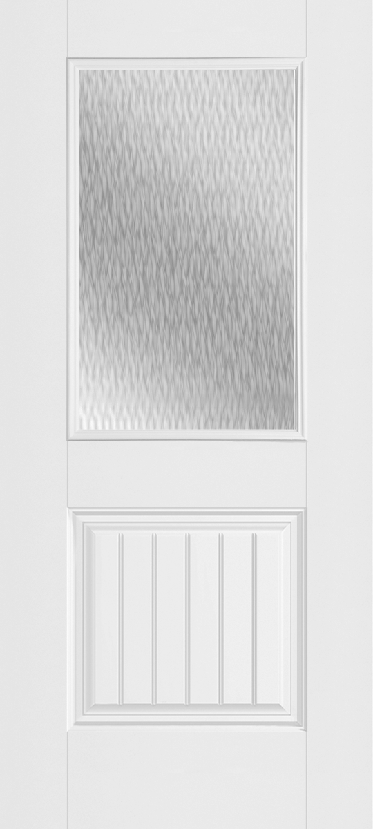 Cutouts — Glass with Gridded Bottom Panel