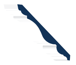 DW-48 crown molding profile, 6 7/8 inch