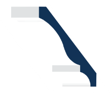 8012 crown molding profile, 4 5/8 inch