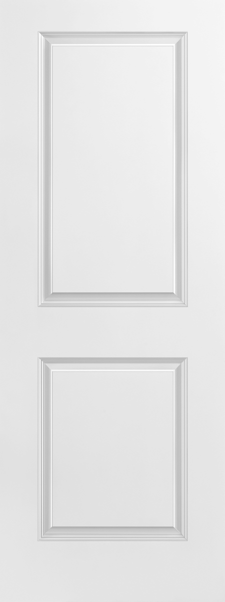 2-panel square-top interior door