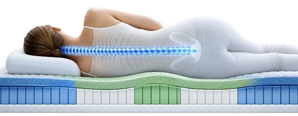 materasso che si adatta alla forme