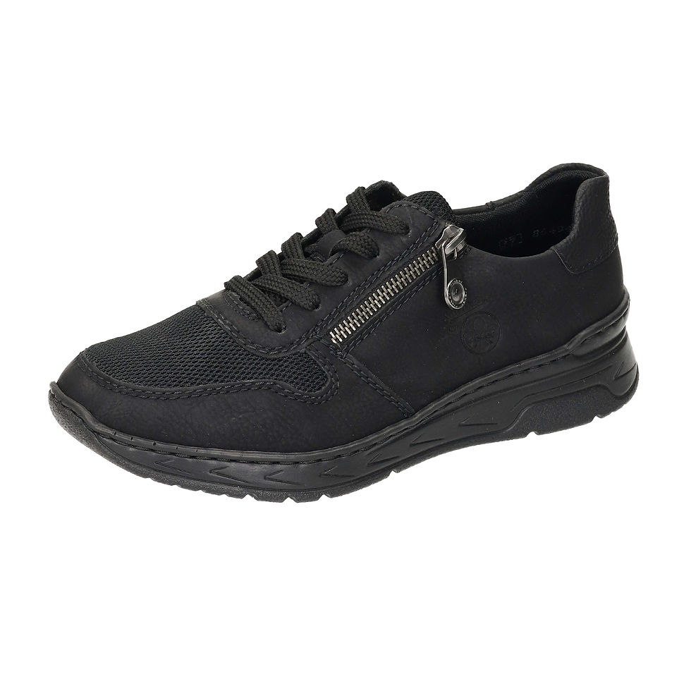 rieker® Damen Sneaker Halbschuh in nachtschwarz