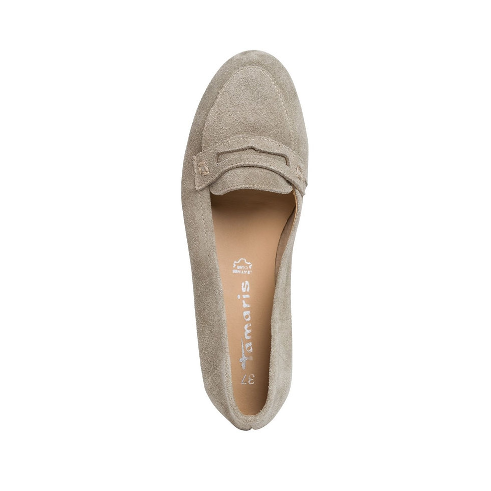 Miniaturbild: Tamaris Ballerina Slipper in Sage (beige)