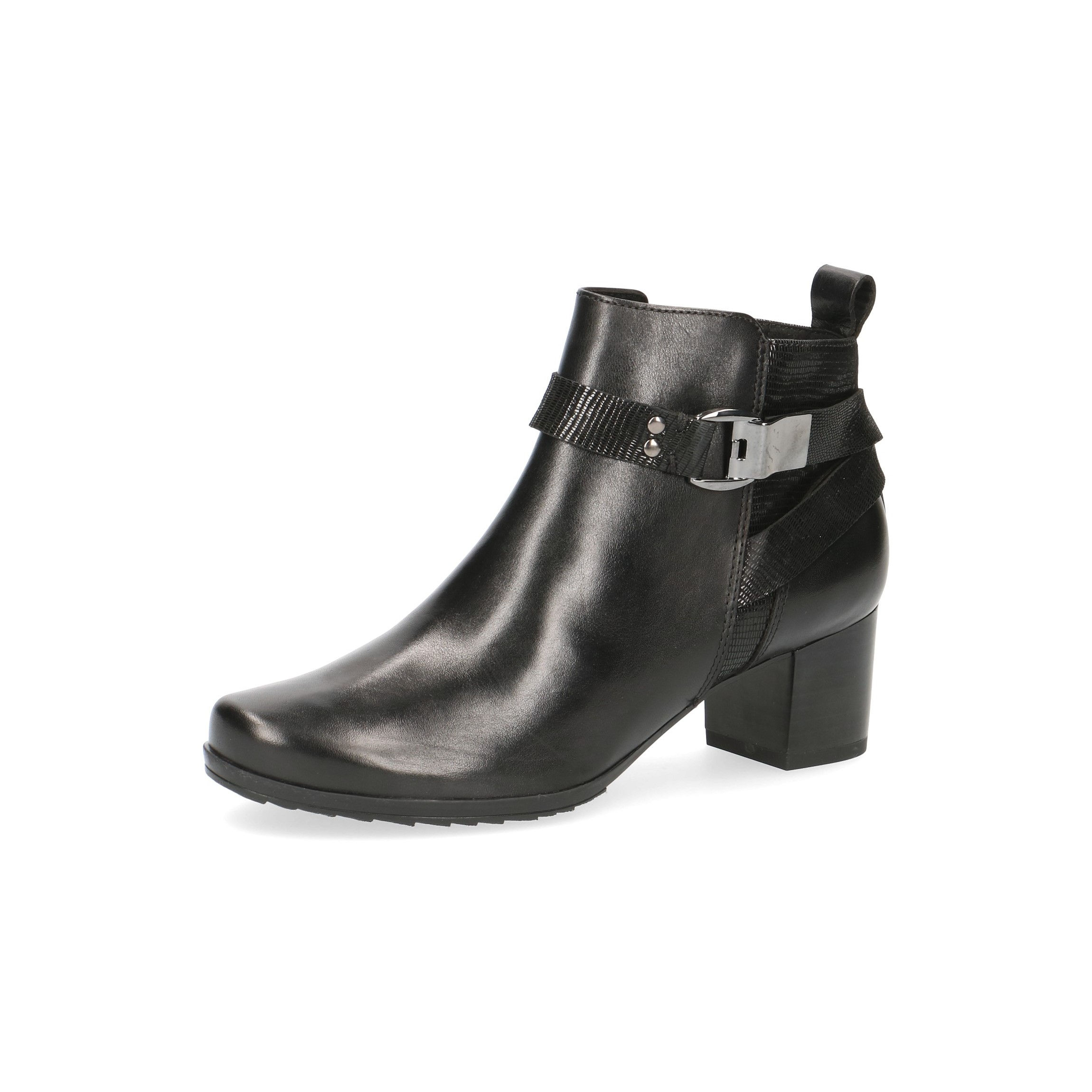 Caprice Stiefelette black comb. Luftpolsterinnensohle/ auswechs.Fußbett