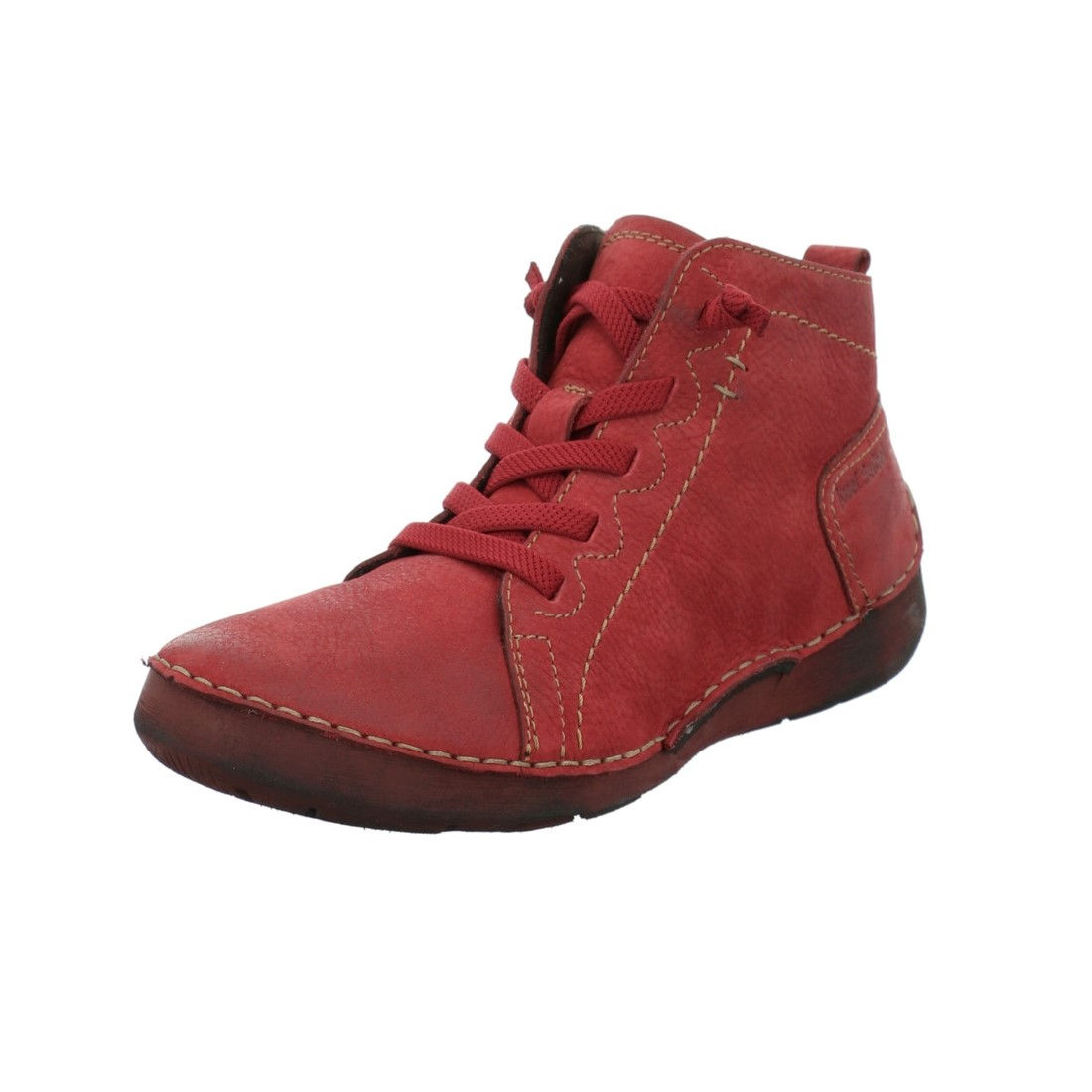 Josef Seibel Schnürboot Fergey 86 Bear in rot