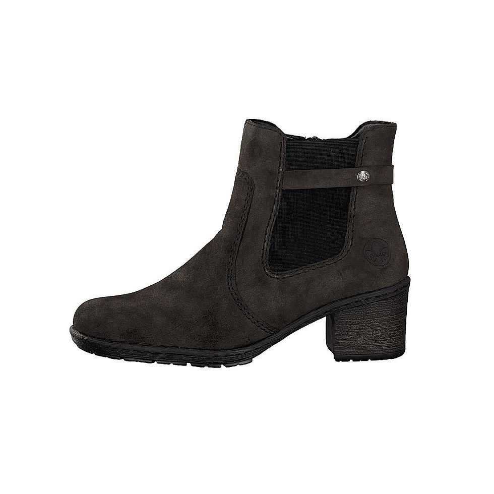 Miniaturbild: Rieker Stiefelette Damen mit Reißverschluss, Warmfutter in grau
