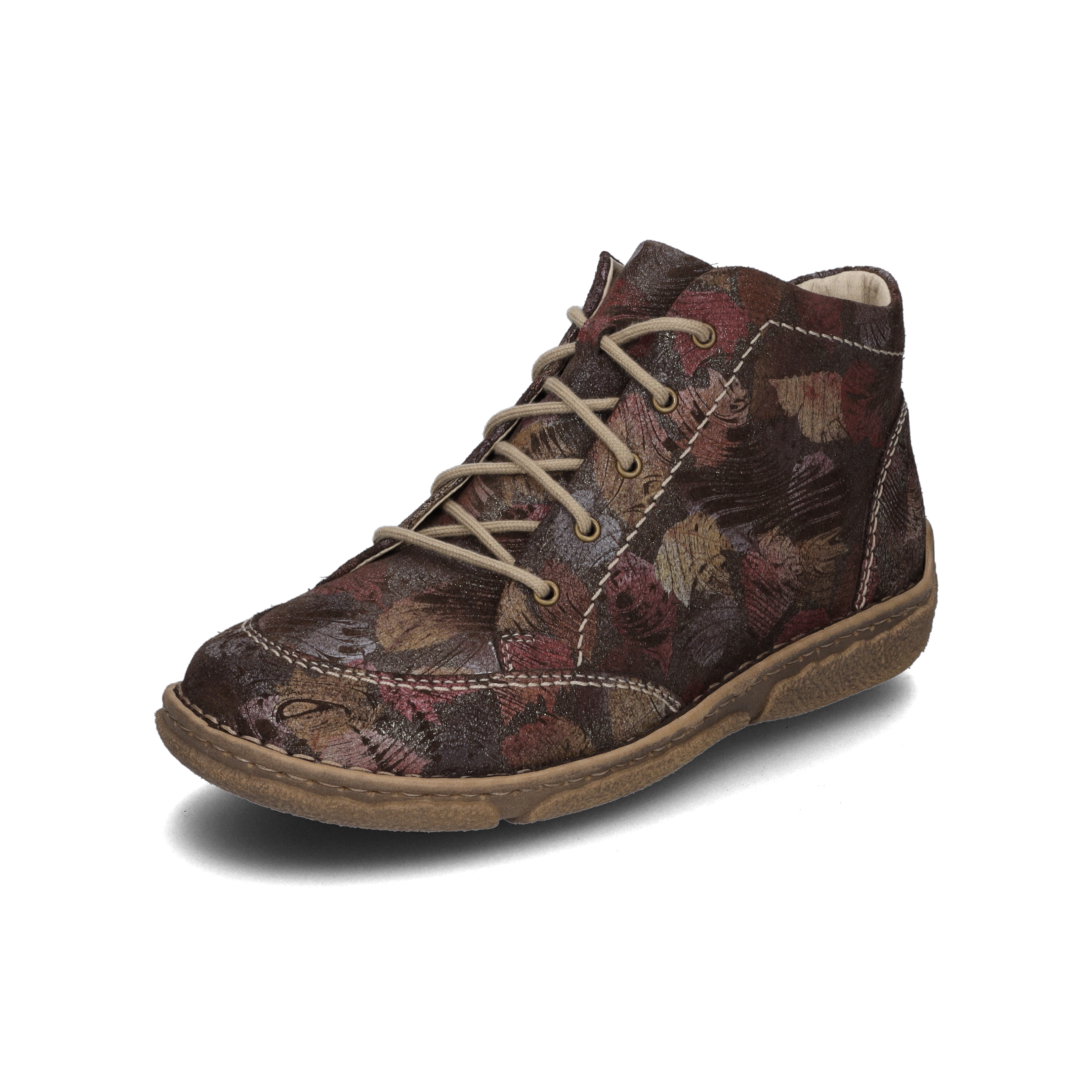 Josef Seibel Schnürboot Neele 01 in moro (dunkelbraun/multicolor)