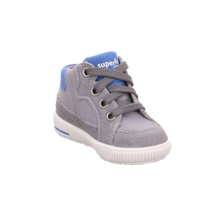Miniaturbild: Superfit Jungen Lauflernschuh Moppy in Grau/Blau