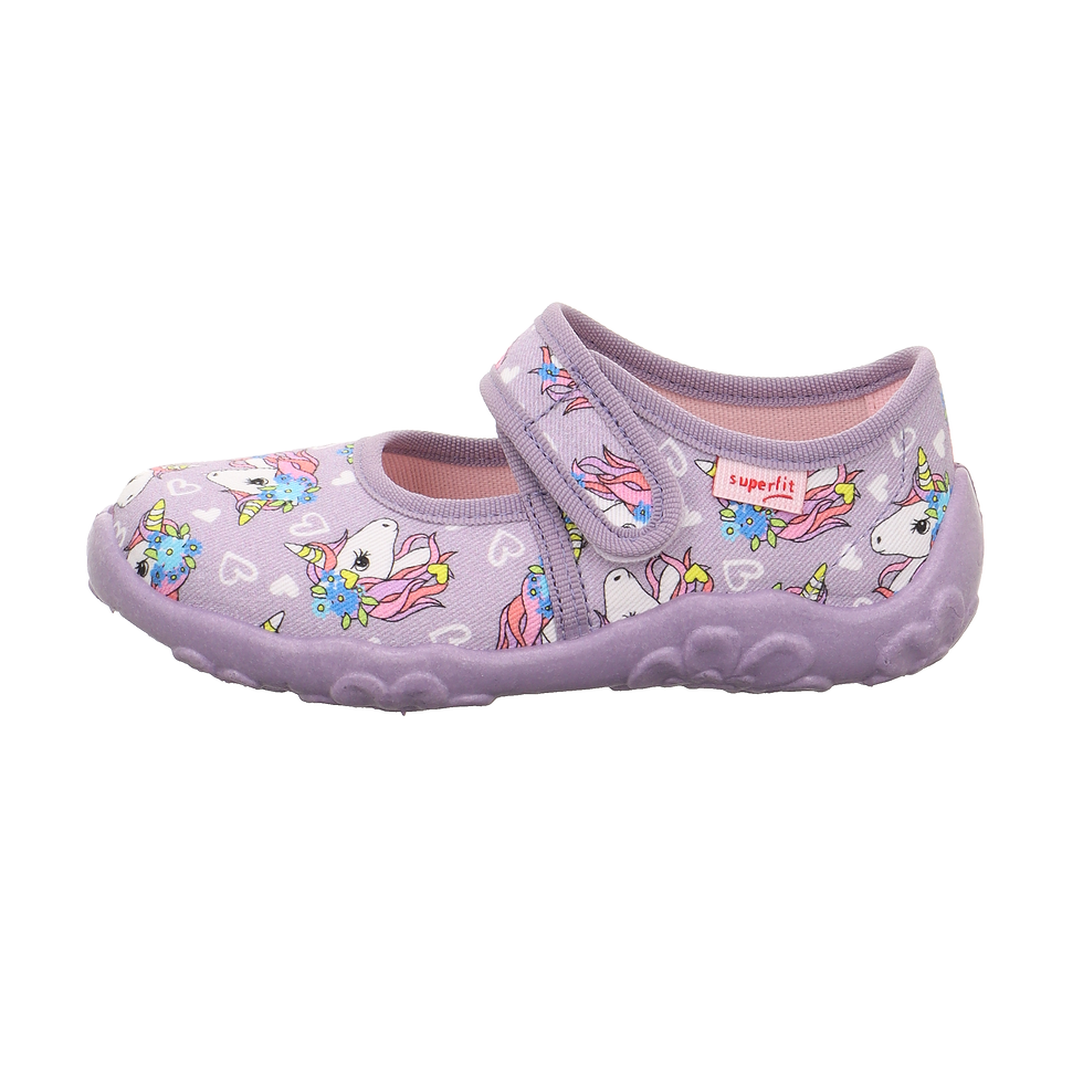 Miniaturbild: superfit® Hausschuh BONNY in lila/mehrfarbig