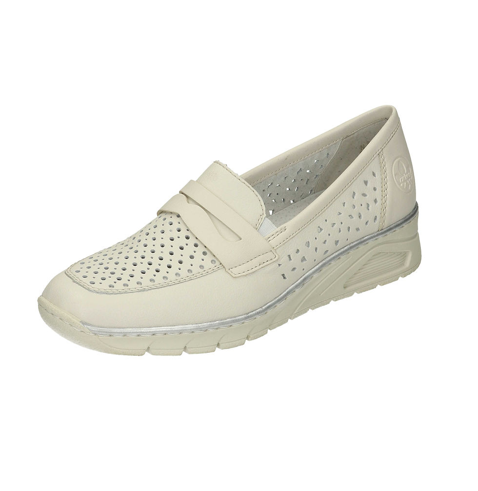 rieker® Damen Slipper in hellbeige