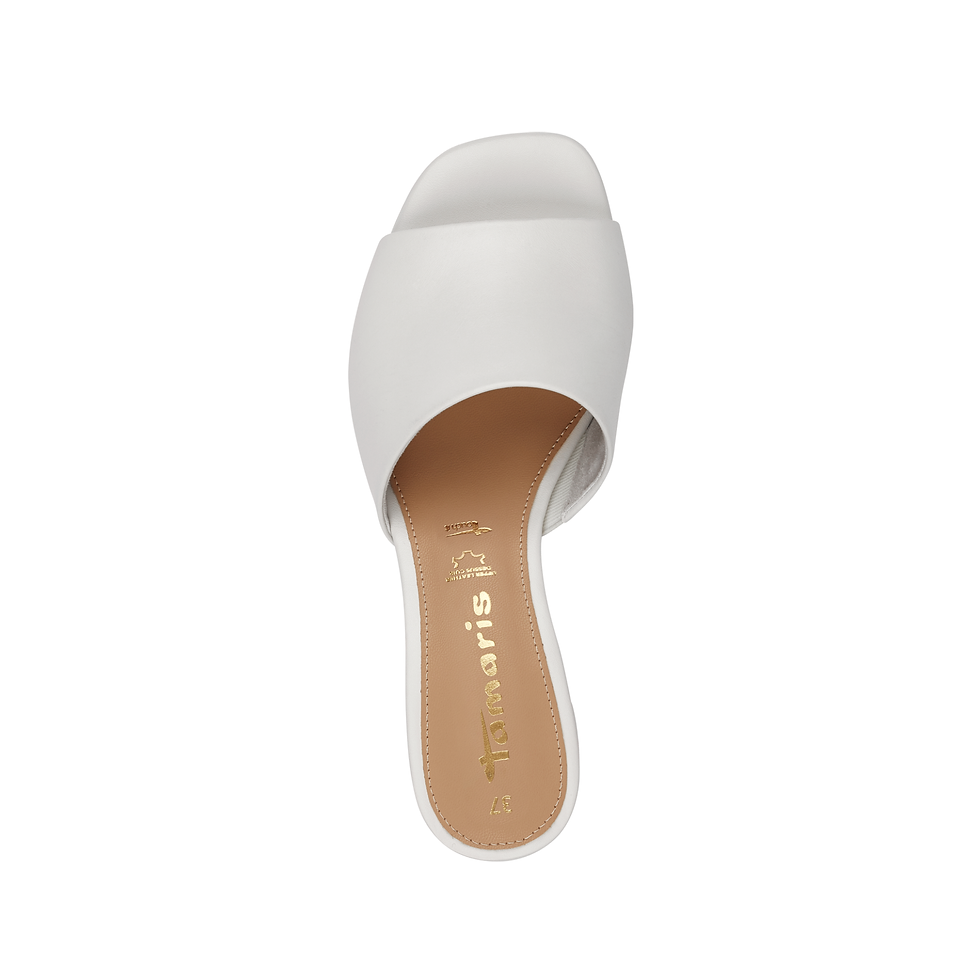 Miniaturbild: Tamaris Absatz-Pantolette in White Leather