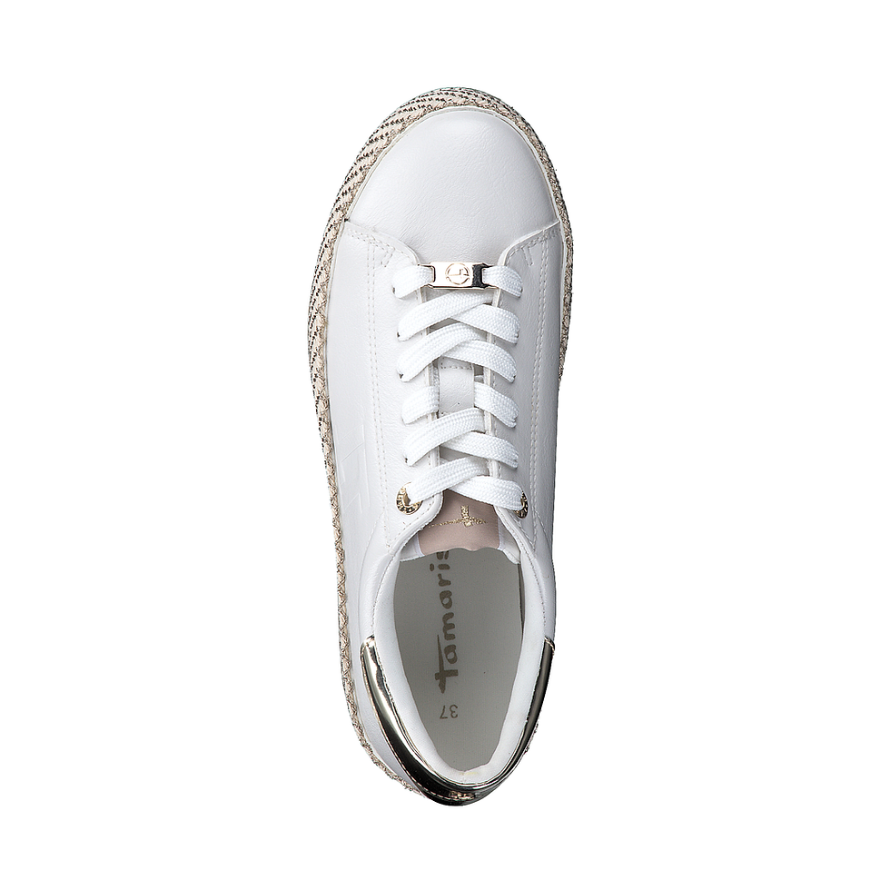 Miniaturbild: Tamaris Sneaker in white/gold (weiß/goldfarben)