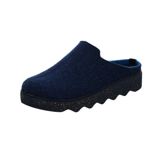 Rohde Damen Hausschuh Foggia-D in Kobalt (dunkelblau)
