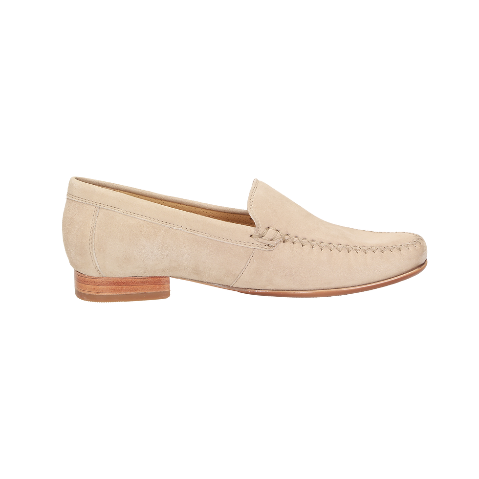Miniaturbild: Sioux® Damen Mokassin-Slipper Campina in beige