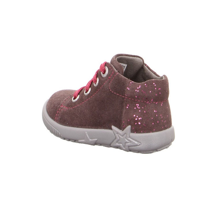Miniaturbild: Superfit Lauflernschuh Starlight lila/rosa leicht und flexibel