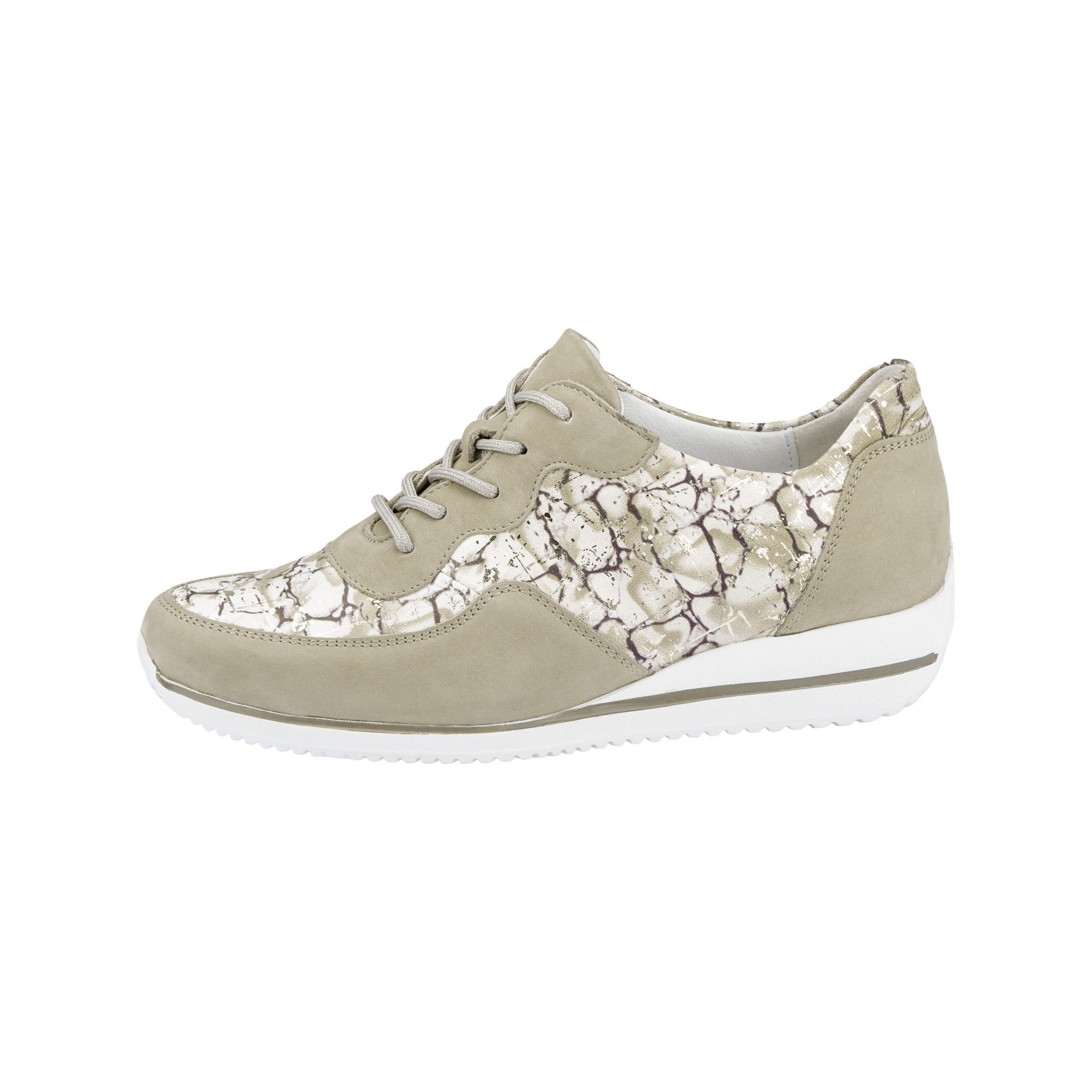 Waldläufer Himona Komfort Halbschuh in Nougat Beige