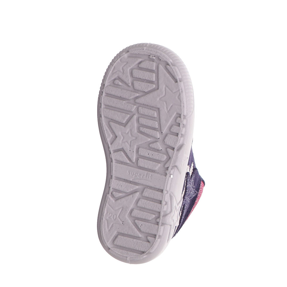 Miniaturbild: Superfit Mädchen Lauflernschuh Starlight in Blau/Rot